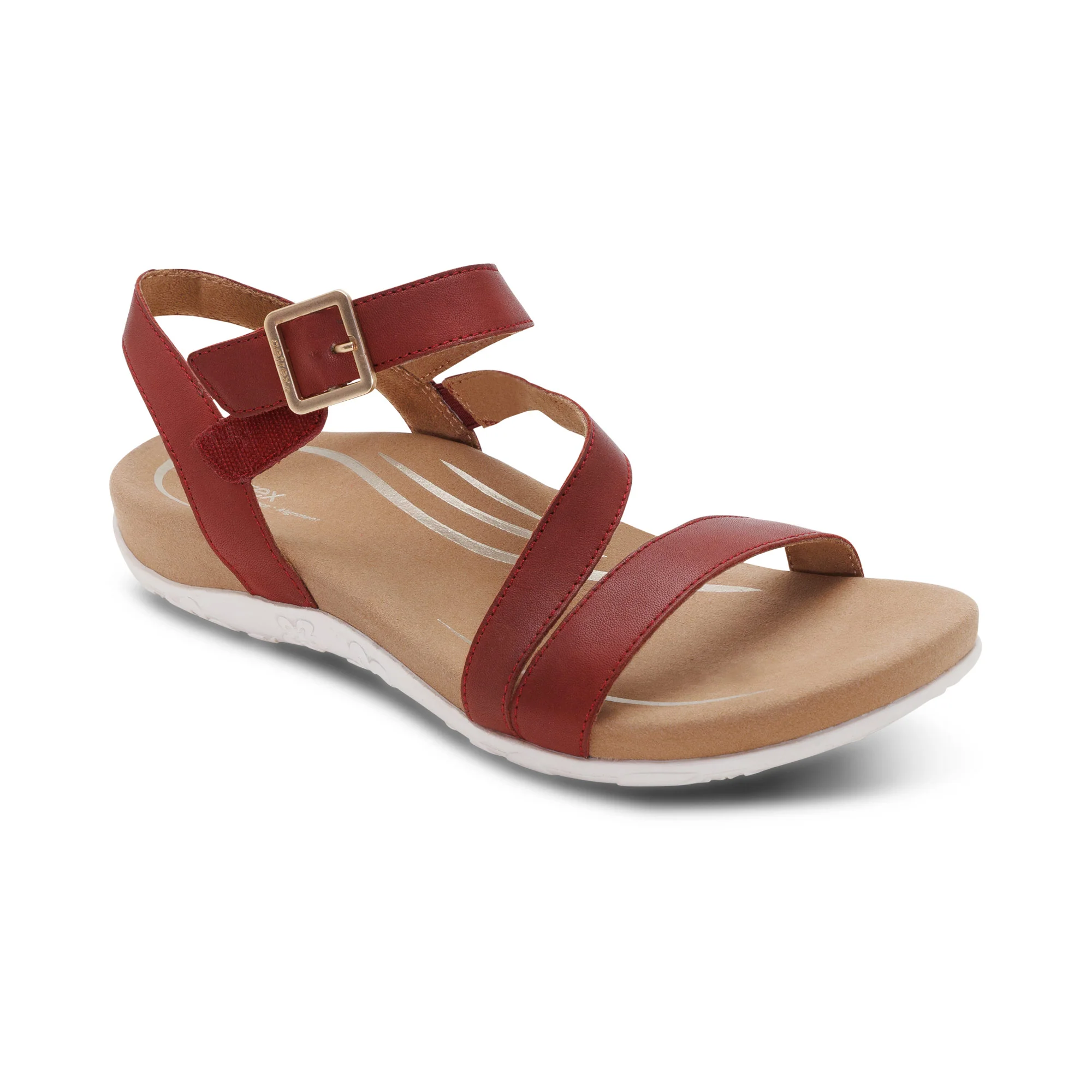 Susie Arch Support Sandal - Red - Image 7