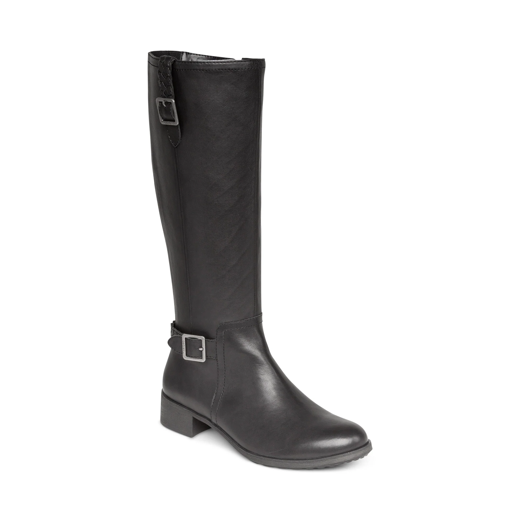 Vera Arch Support Riding Boot - Black