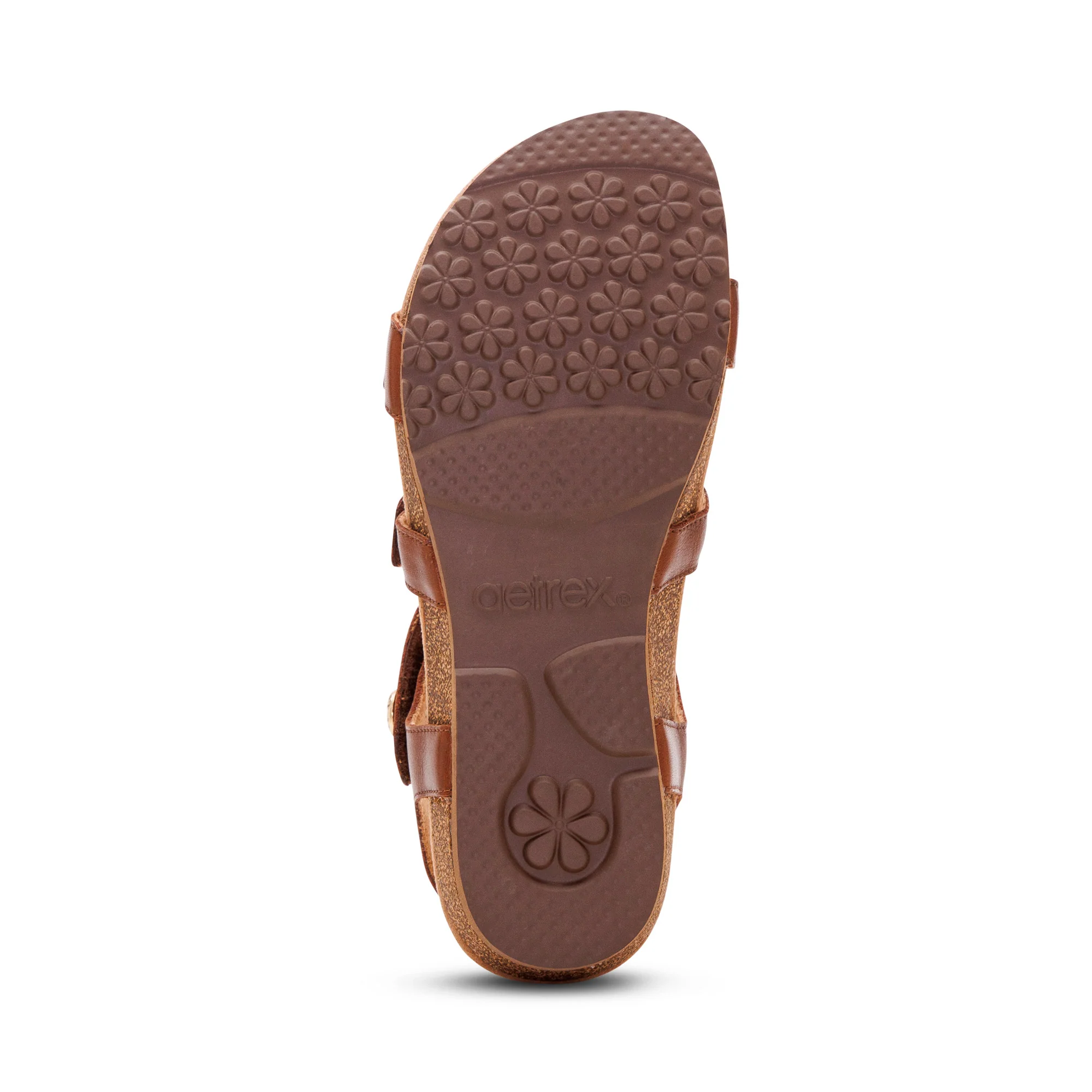 Veronica Arch Support Sandal - Coffee - Image 6