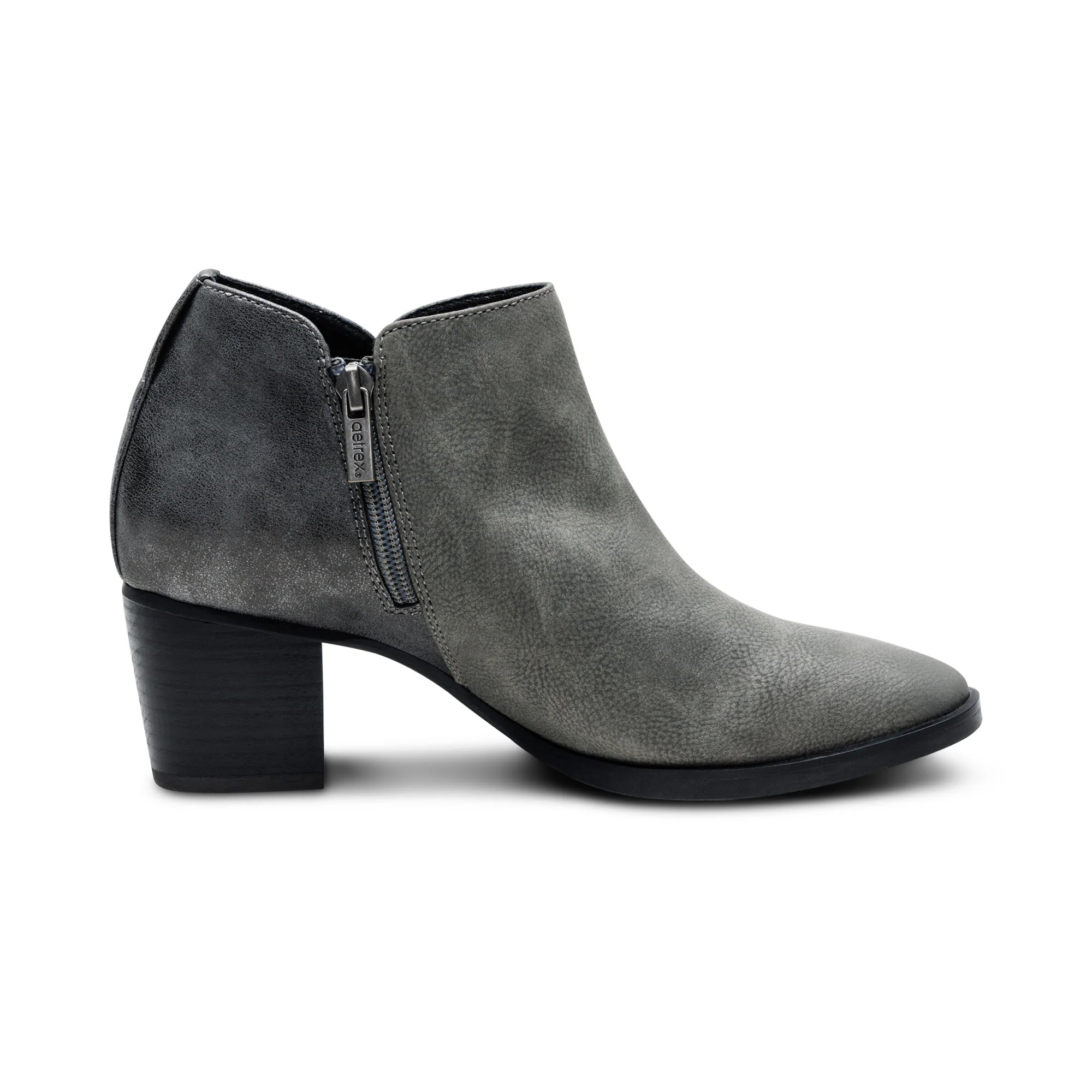 Victoria Short Bootie - Charcoal - Image 2